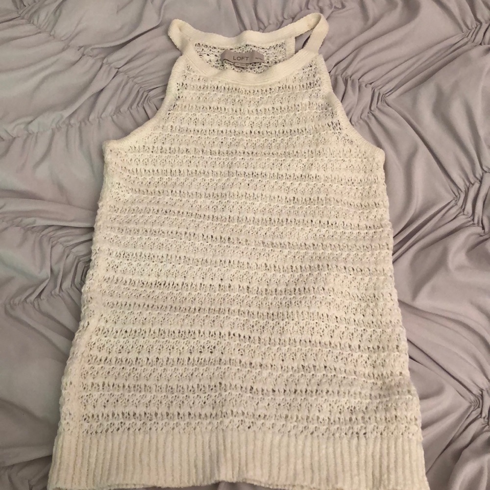 LOFT sweater tank